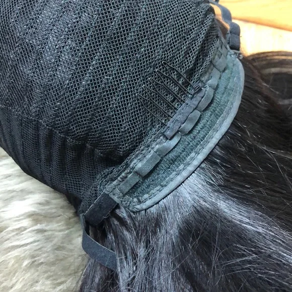 ?TIIA 22” HUMAN JET BLACK STRAIGHT BANG WIG *NEW* ?TIIA 22” HUMAN JET BLACK STRAIGHT BANG WIG *NEW* main image 3